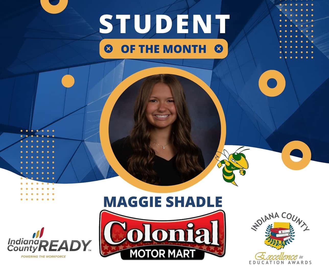 Student of the Month Maggie Shadle
