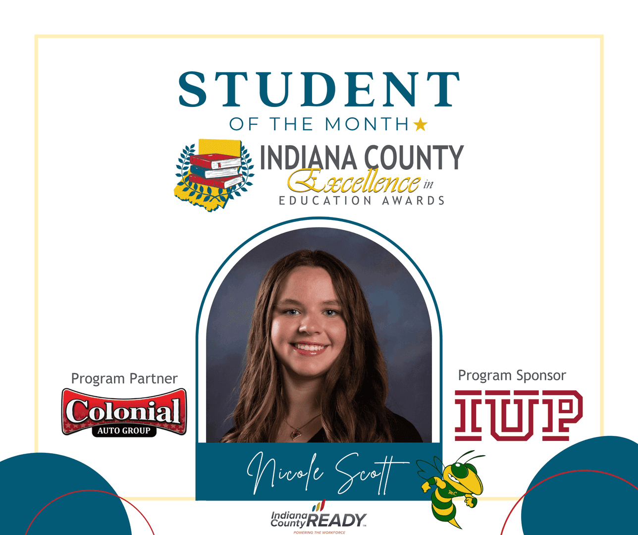 Student of the Month Marion Center