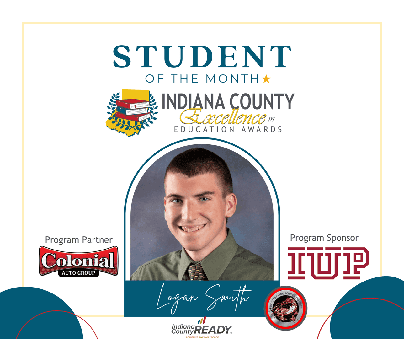 Student of the Month logan smith