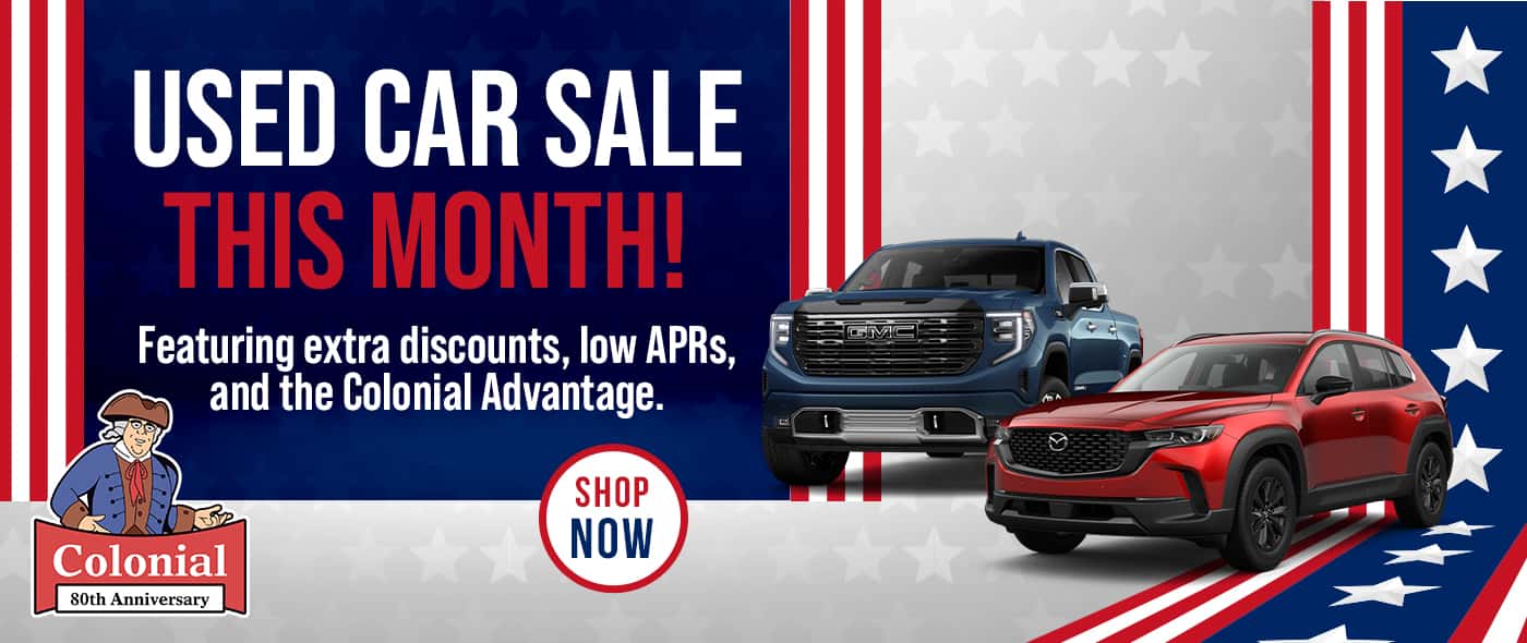 Used car sale this month!