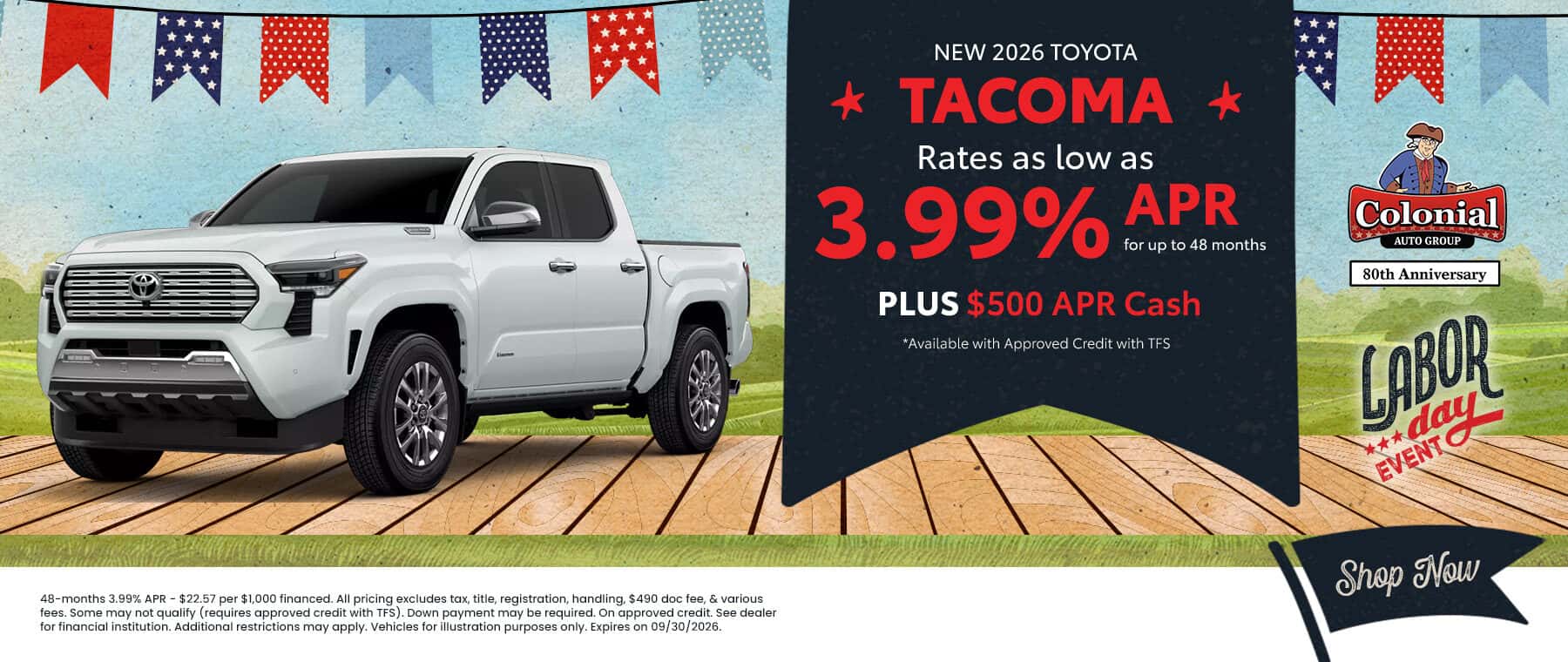 New 2026 Toyota Tacoma