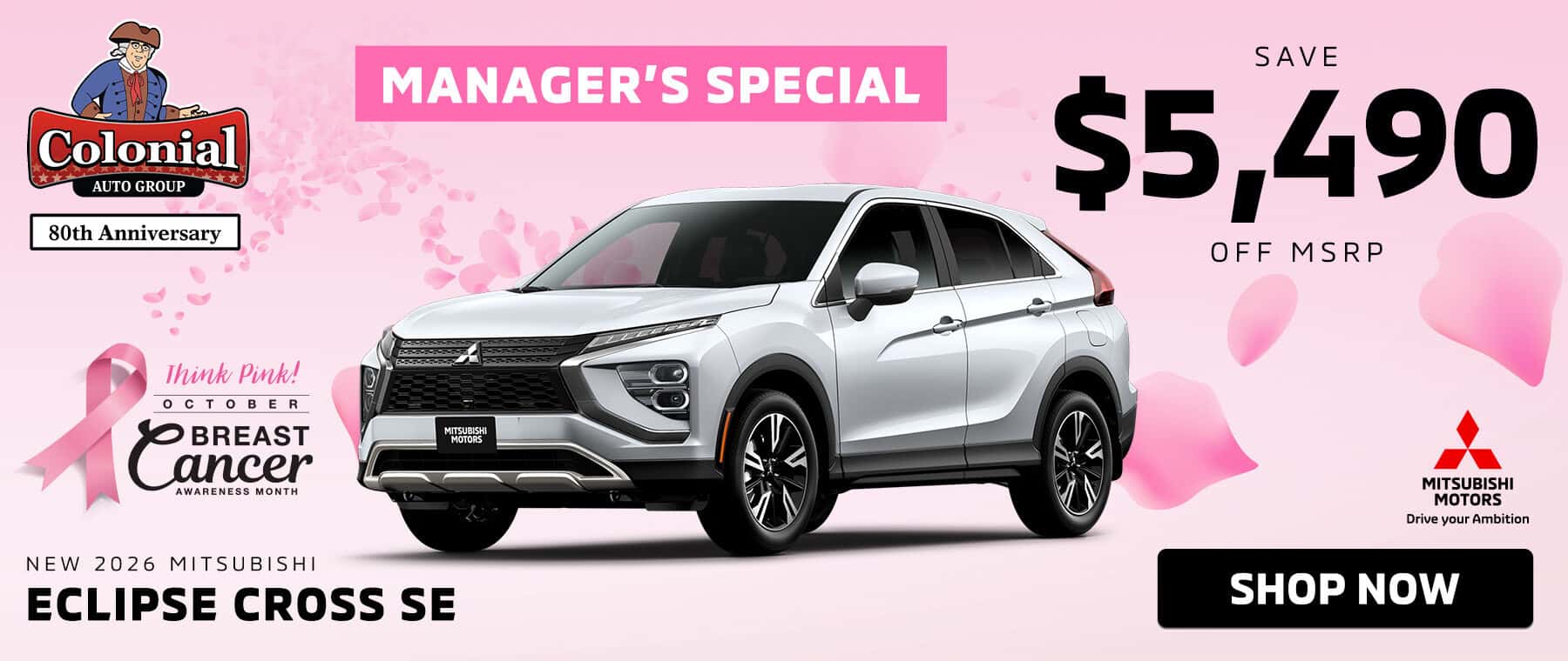 New 2026 Mitsubishi Eclipse Cross SE