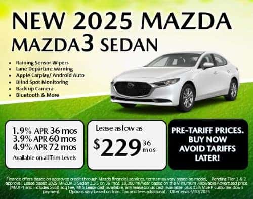 2025 MAZDA Mazda3 Sedan 