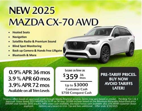 2025 Mazda CX-70