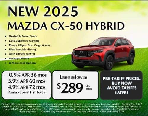 2025 MAZDA CX-50 HYBRID