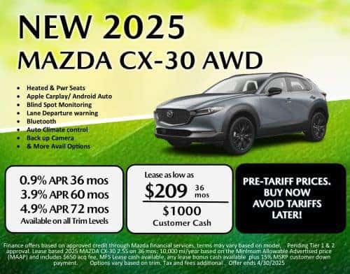 2025 Mazda CX-30
