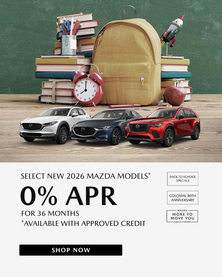 Select New 2026 MAZDA Models*