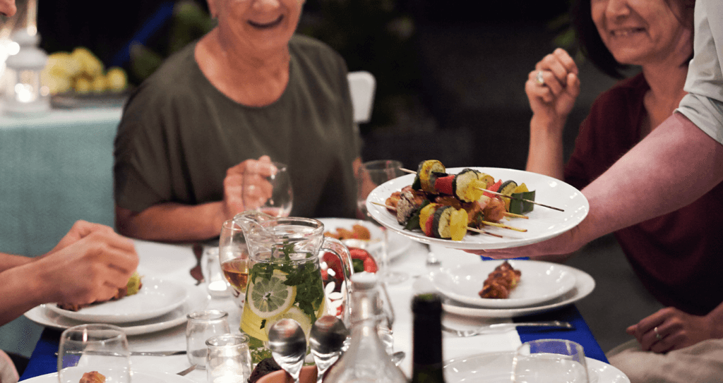 Hyundai Dealer Near Philipsburg | Person serving dinner to a table