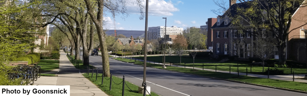 Hyundai Dealer Near State College | Photo of empty street in State College, PA taken by Goonsnick