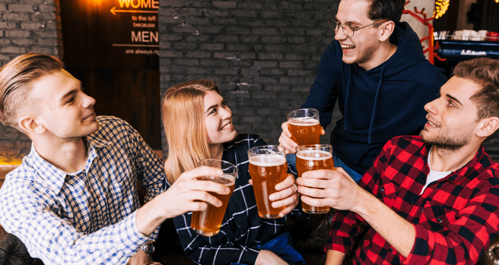 Hyundai Dealer Near State College | Group of friend hanging out together while drinking beer