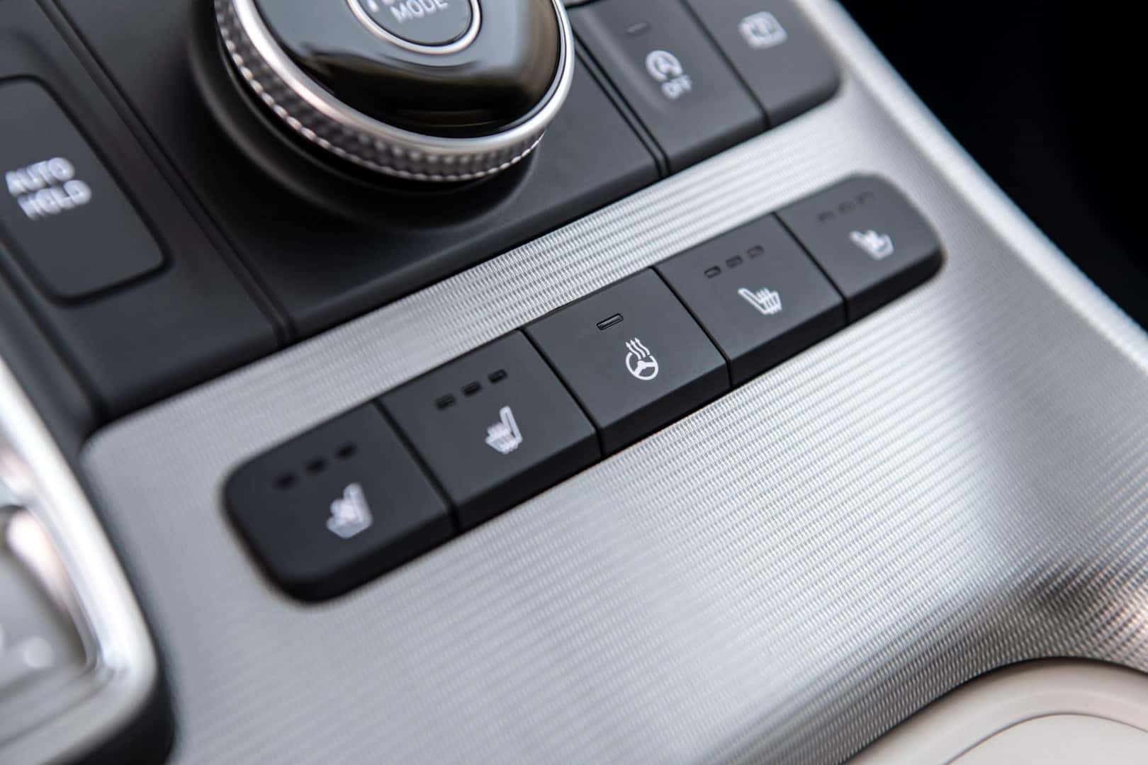 Hyundai Palisade center console controls