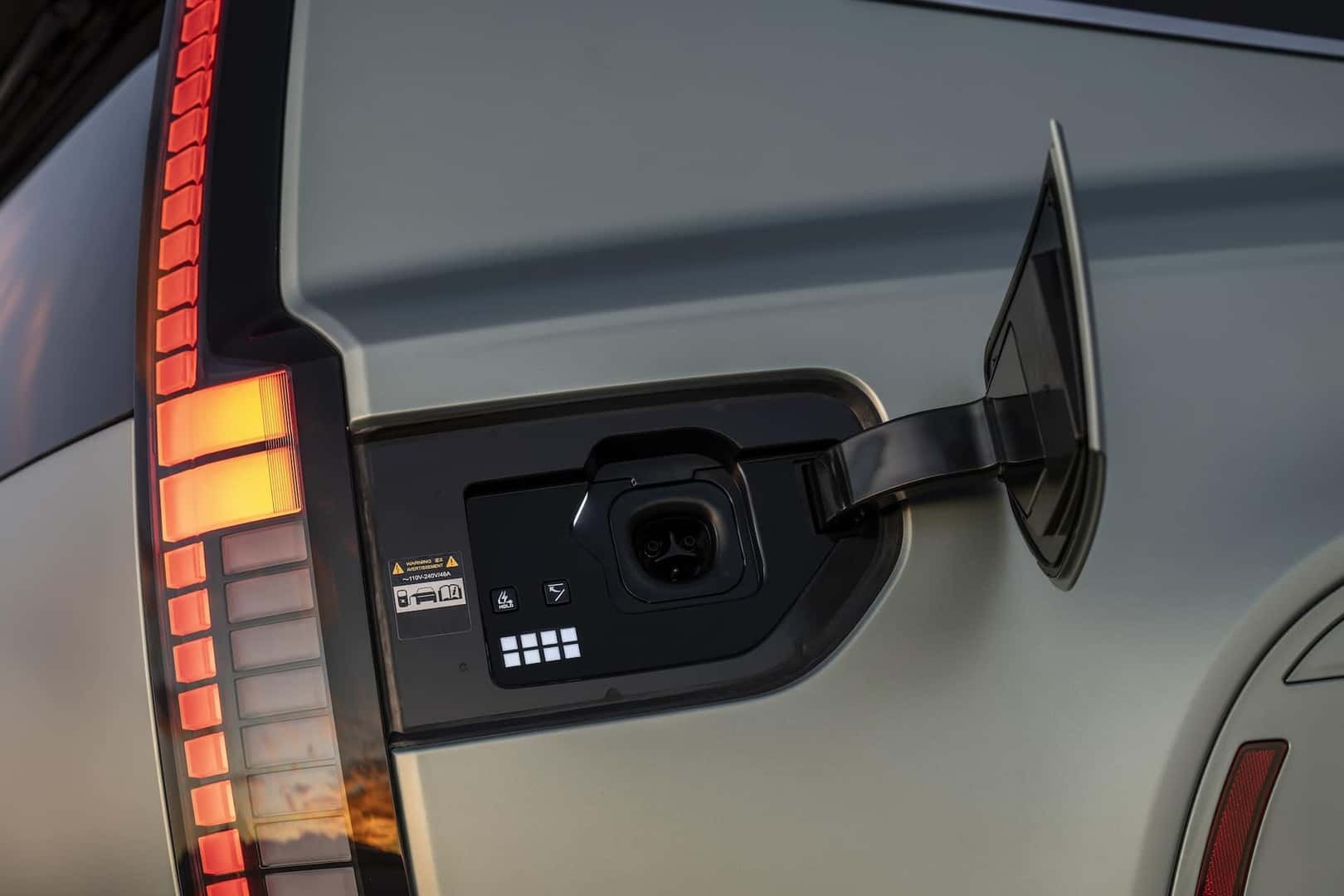 Nissan IONIQ 9 Charging Port