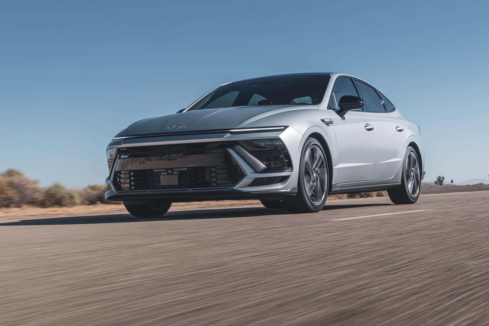 2024 Hyundai Sonata N Line in motion