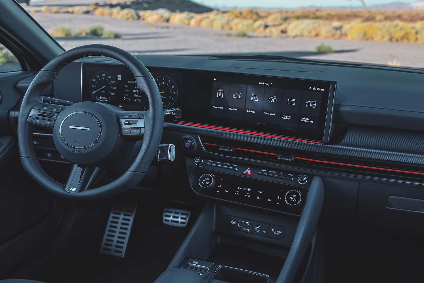 2024 Hyundai Sonata N Line dashboard