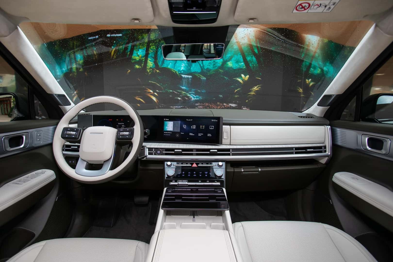 2025 Hyundai Santa Fe front row seat