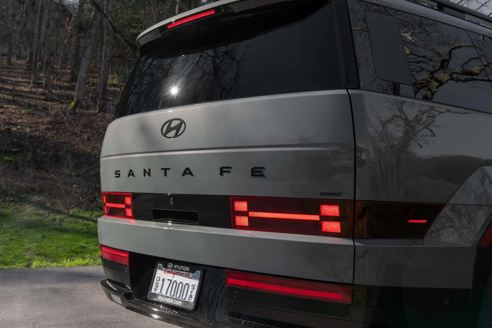 2025 Hyundai Santa Fe rear view