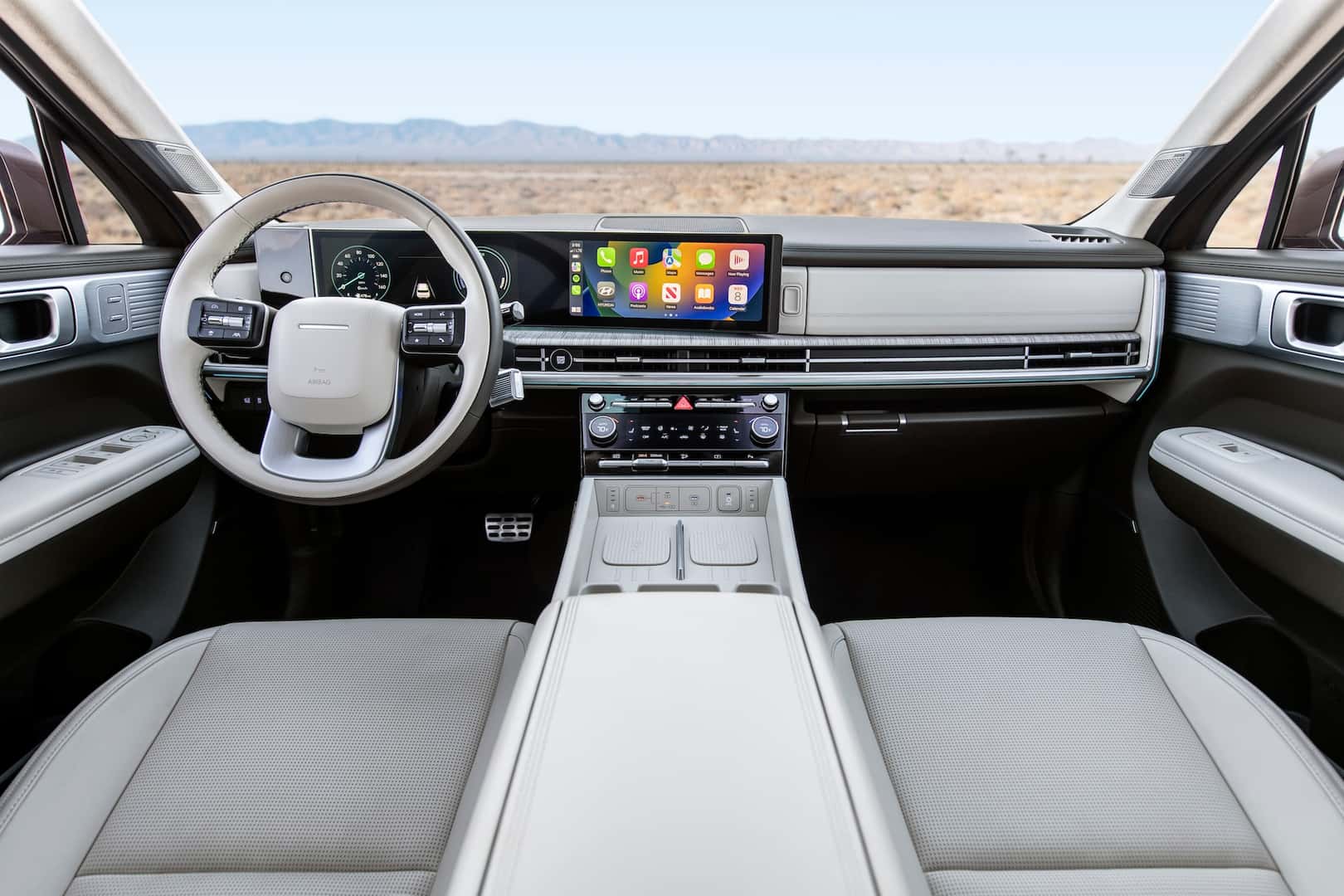 2025 Hyundai Santa Fe Interior Dash View