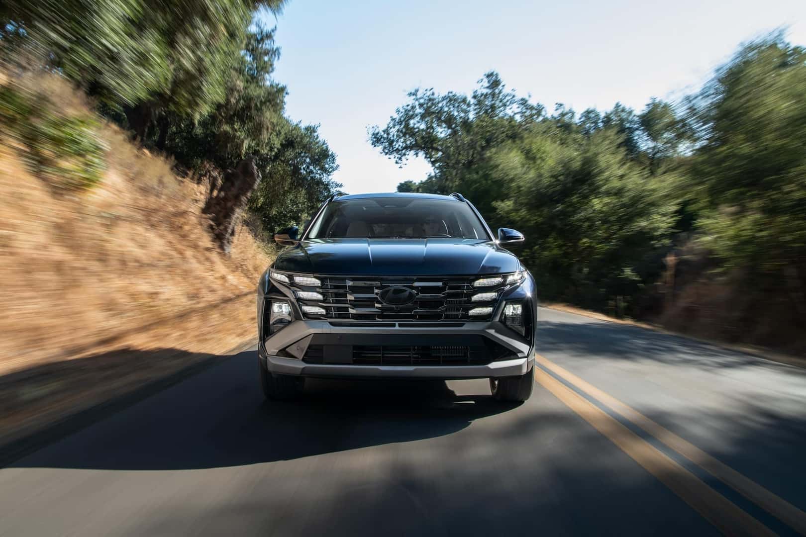 2025 Hyundai Tucson Hybrid Front Grille