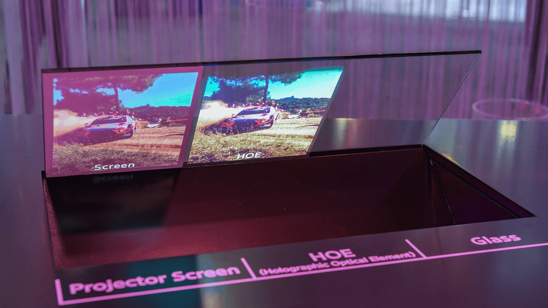 Hyundai Holographic Optical Element