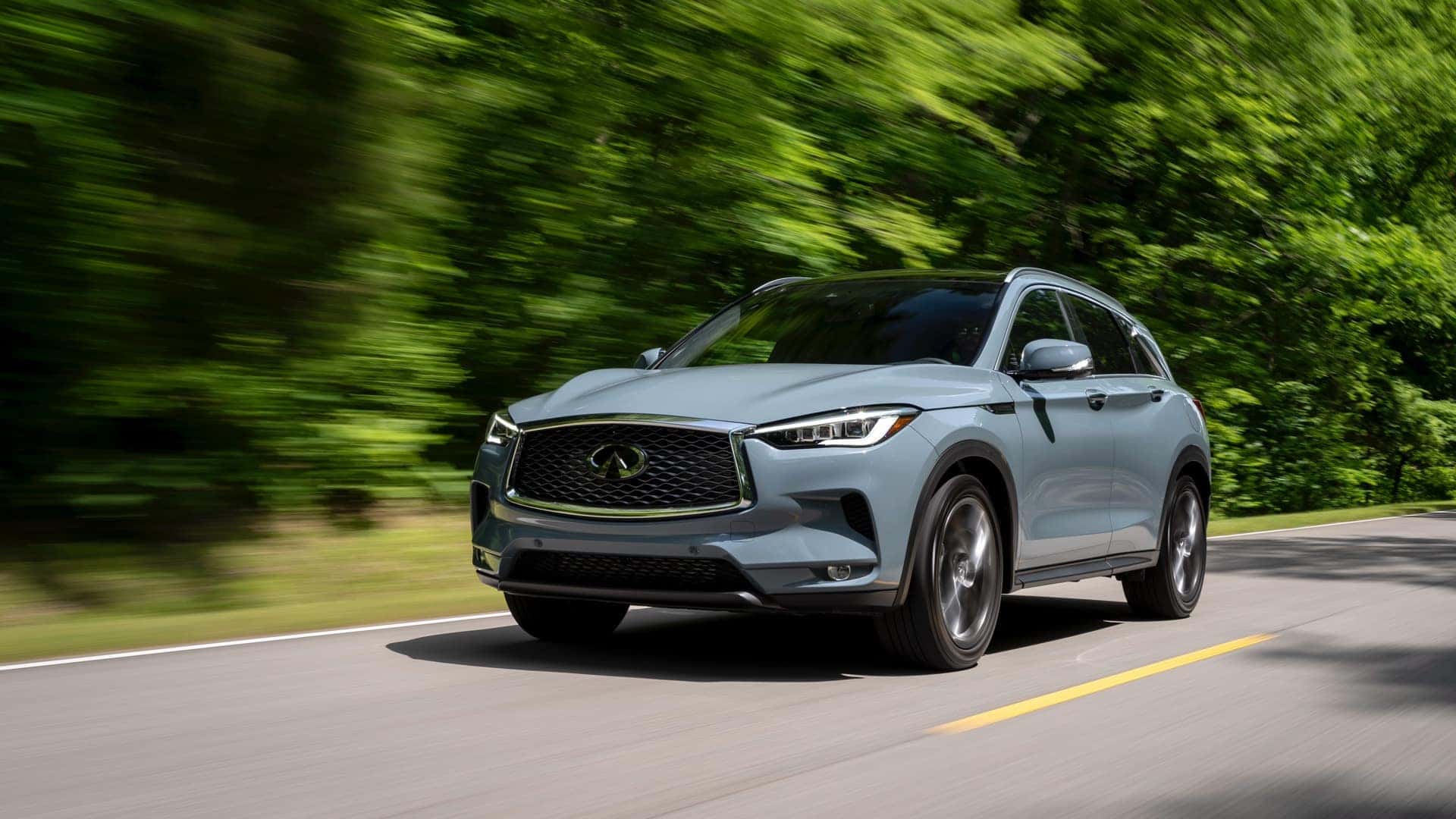 Front View of the INFINITI QX50