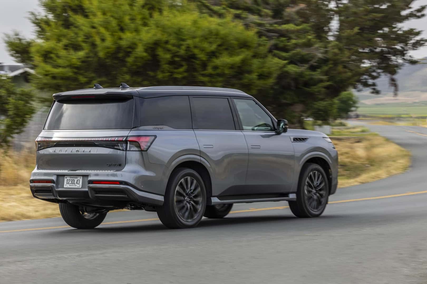 2025 INFINITI QX80 Rear Side View