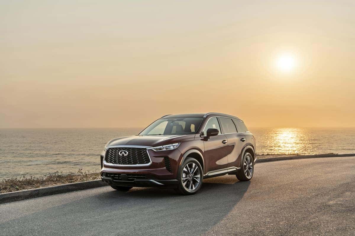 2022 INFINITI QX60 Deep Bordeaux