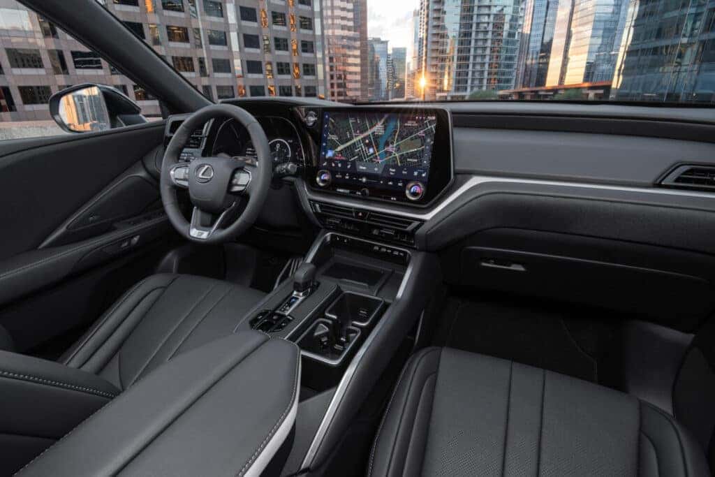 2025 Lexus TX 500h front row