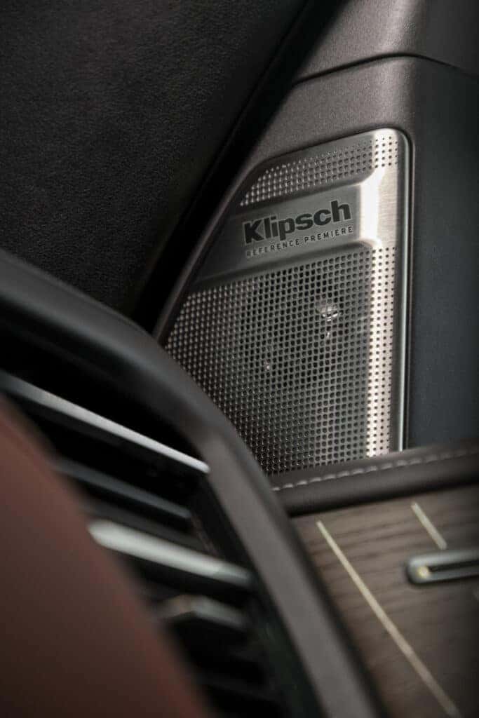 2025 INFINITI QX80 Klipsch speaker
