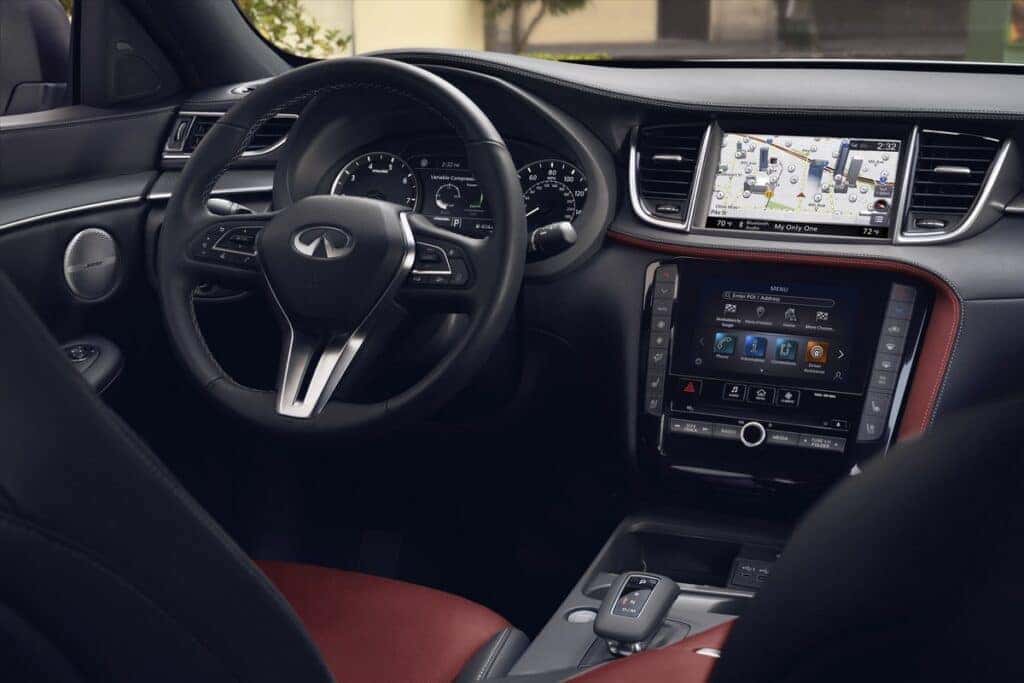 2025 INFINITI QX50 front interior