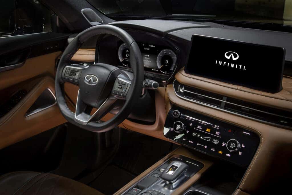 2025 INFINITI QX60 dashboard