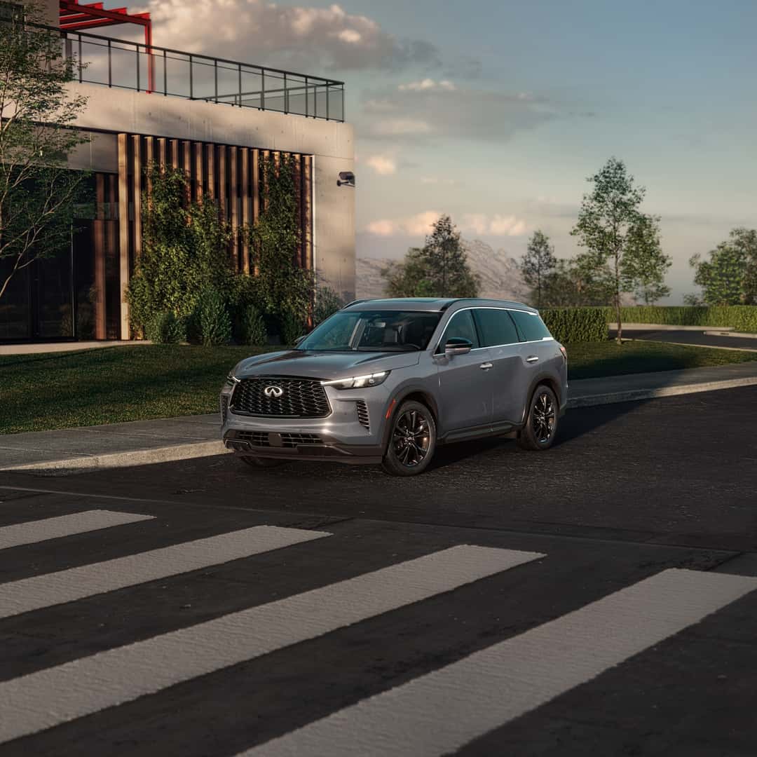 New 2025 QX60 On the Road