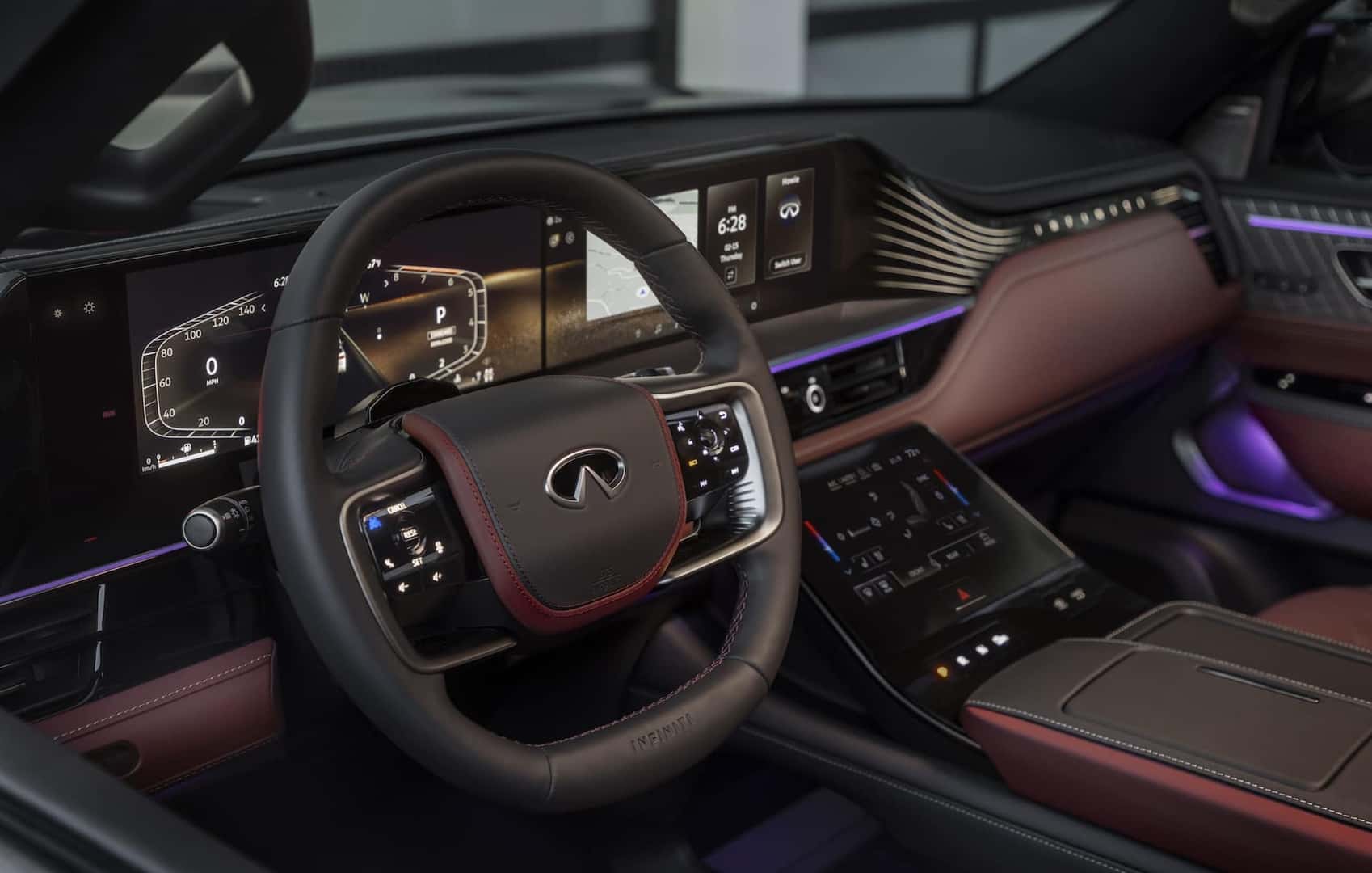 2025 INFINITI QX80 Interior Dash View