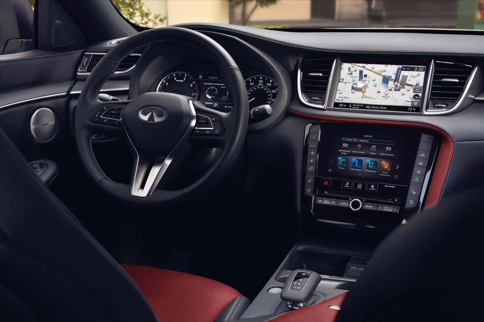 2025 INFINITI QX50 Sport front row interior