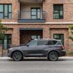 2023 INFINITI QX80 Anthracite Gray side view