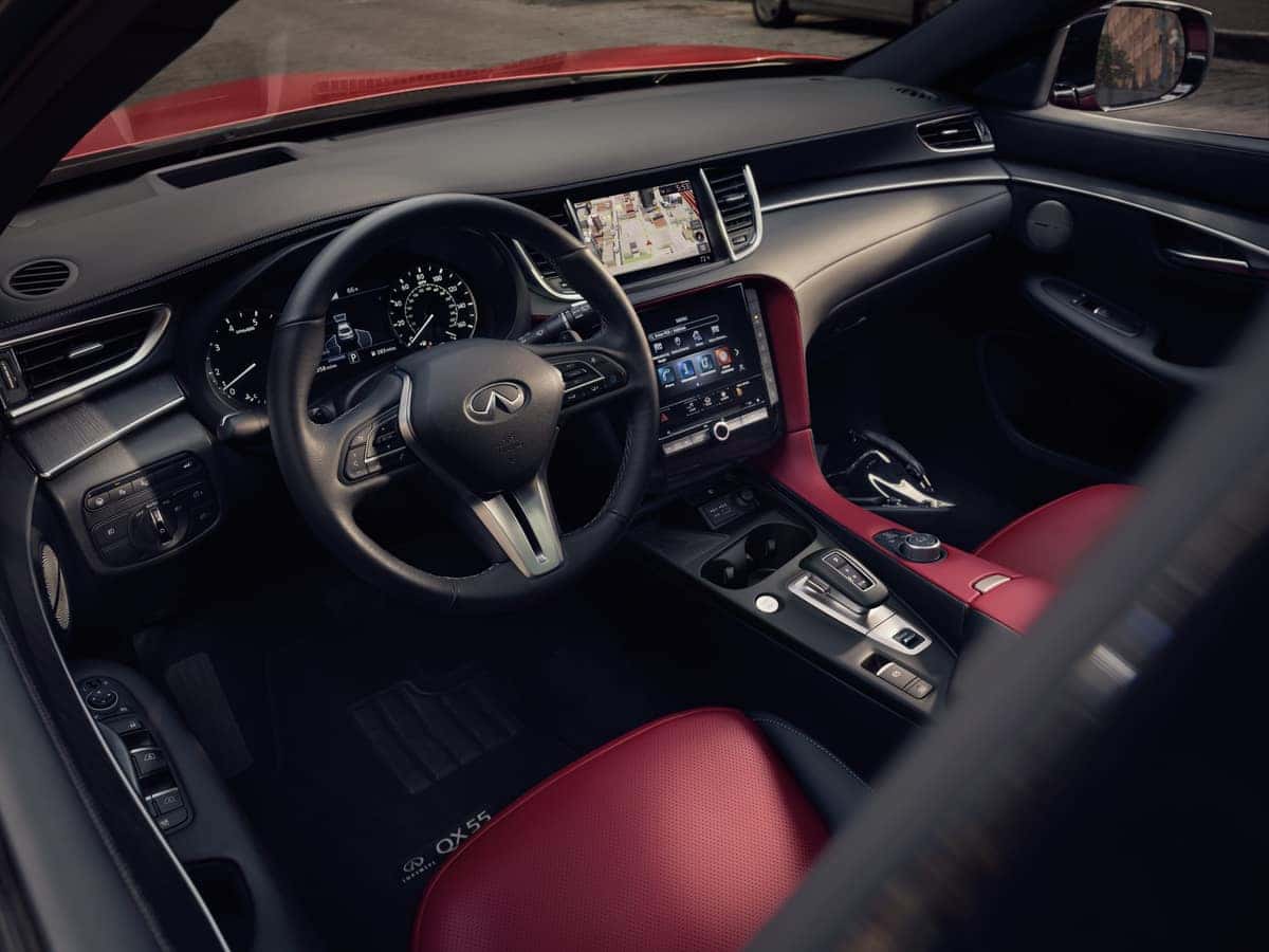 Interior Cockpit for a New Infiniti