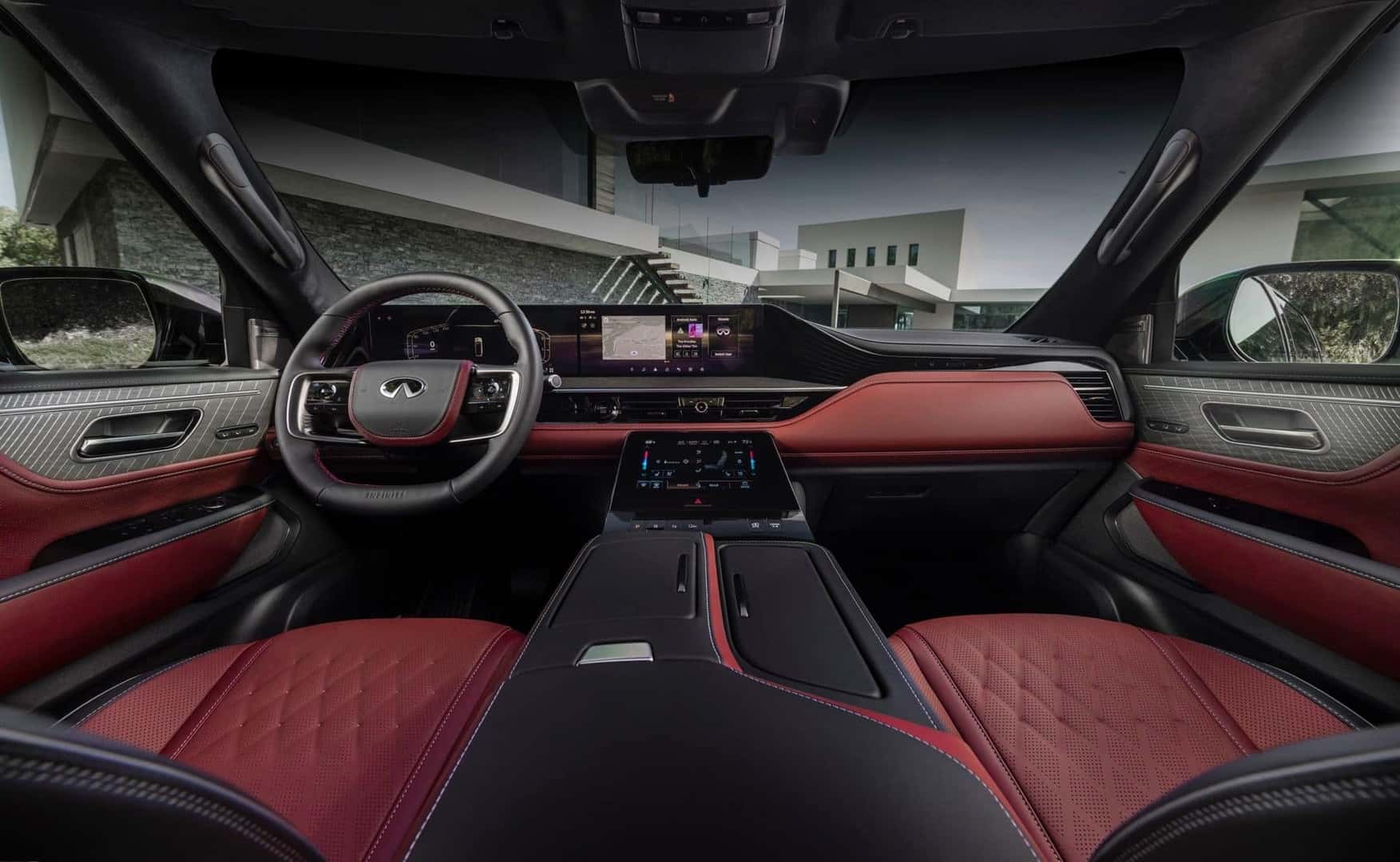 2025 Infinity QX80 Cockpit