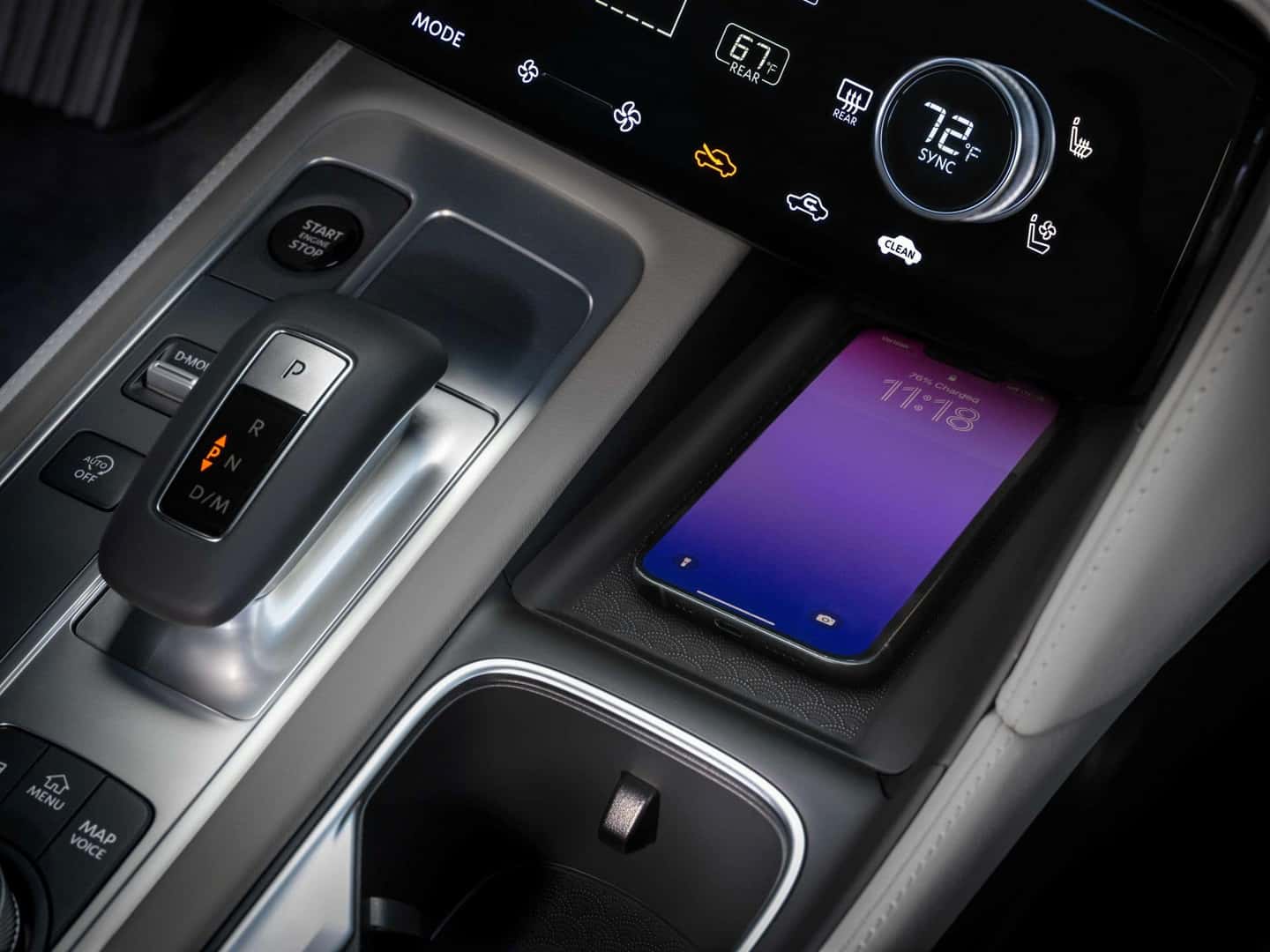 The 2026 INFINITI QX60's Charging Port And Transmission