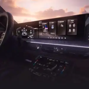 2026 INFINITI QX80 dashboard ambient lighting
