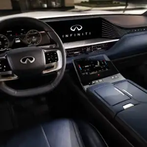 2026 INFINITI QX80 interior dashboard