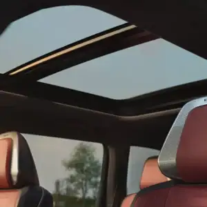 2026 INFINITI QX80 interior panoramic moonroof