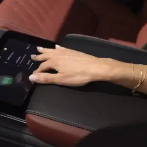 2026 INFINITI QX80 second row massage controls