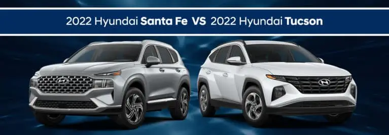 2022 Hyundai Santa Fe vs Tucson | Safford Brown Hyundai Fairfax