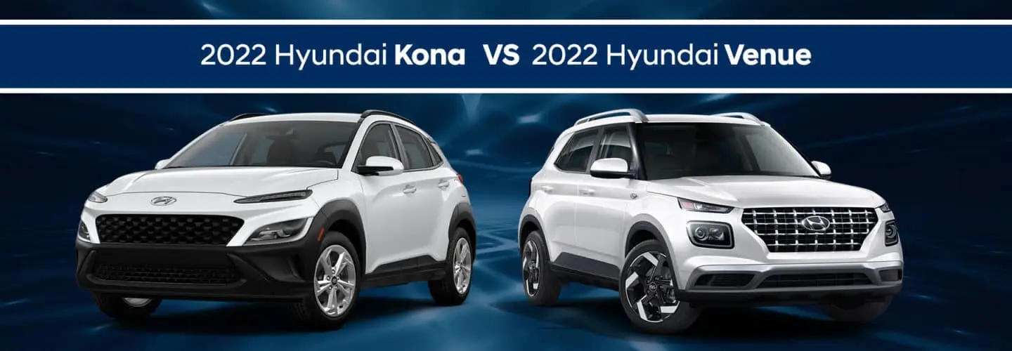 2022 Hyundai Kona vs Venue | Safford Brown Hyundai Fairfax