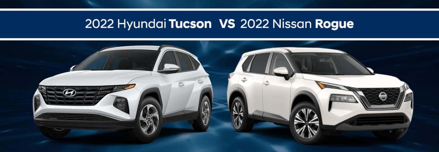 2022 Hyundai Tucson vs Nissan Rogue | Safford Brown Hyundai Fairfax