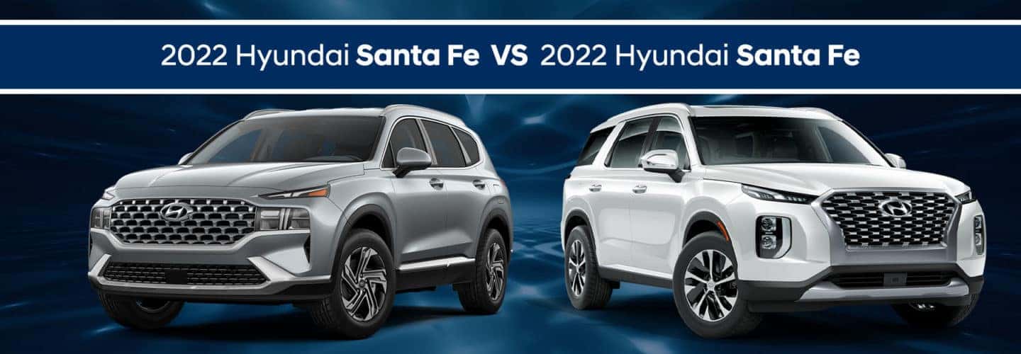 2022 Hyundai Santa Fe vs Palisade Safford Brown Hyundai Fairfax
