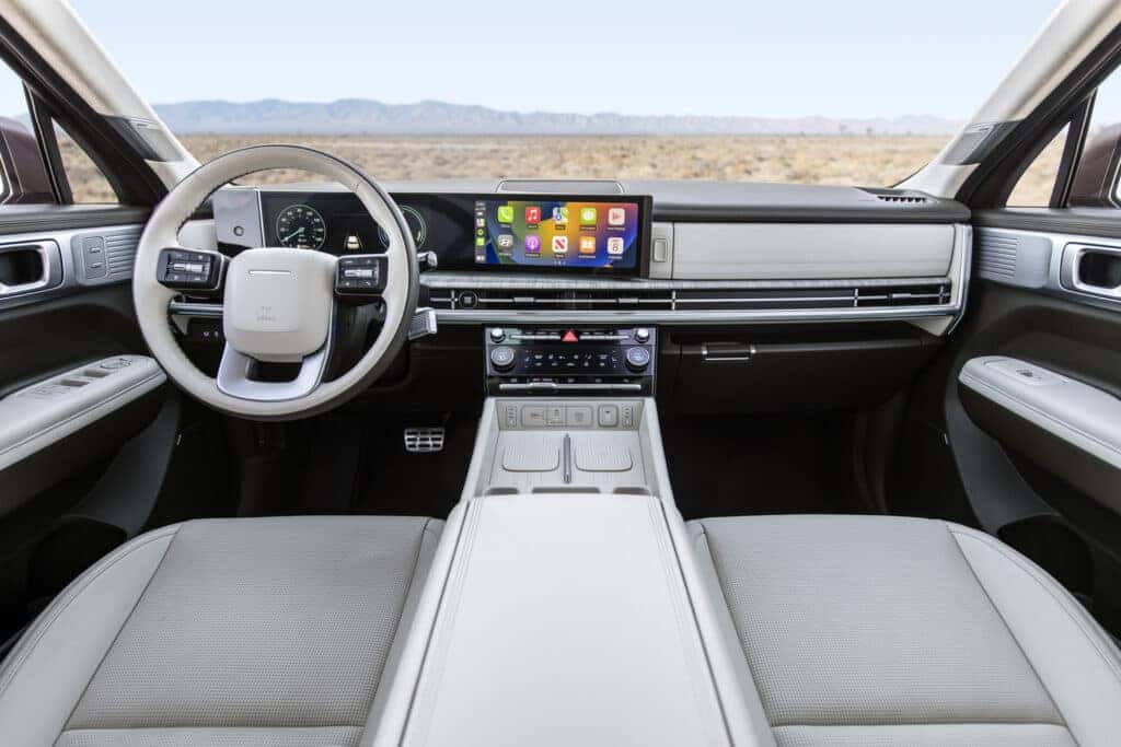 2024 hyundai santa fe interior cabin