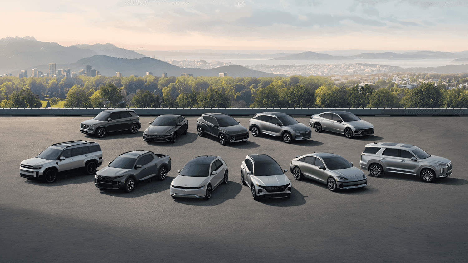 Hyundai vehicle lineup
