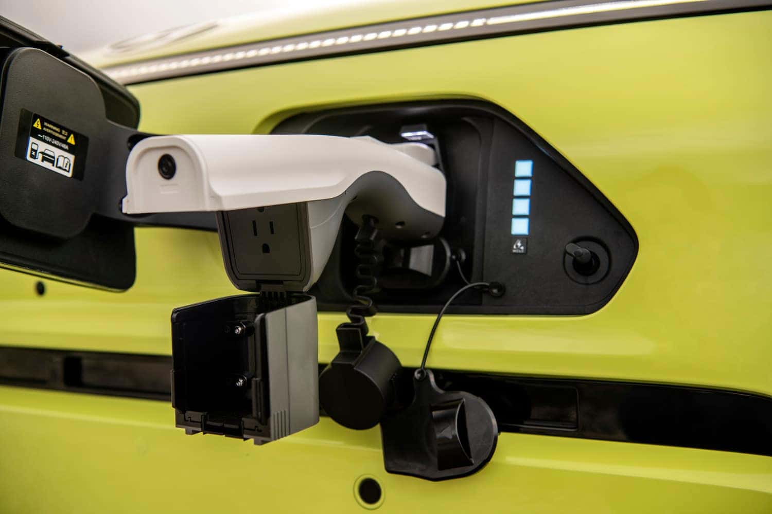 Kona electric charger top