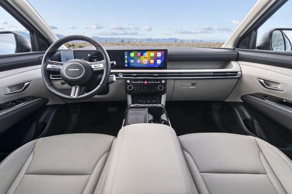 Hyundai TUCSON interior cabin
