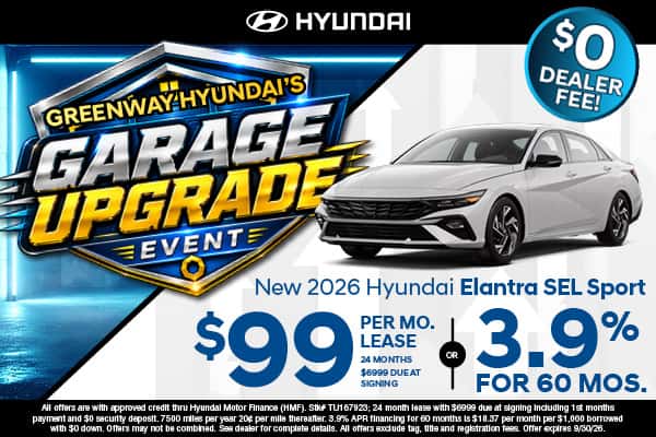 September Elantra Special